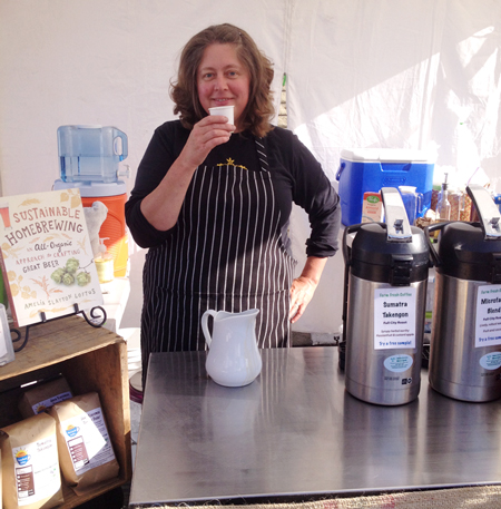 Amelia Loftus, farmer-roaster owner